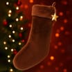 Winter Luxe Faux Fur Stocking