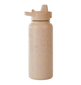 Hydrate 900ml Stainless Steel Printed Bottle - Oatmeal