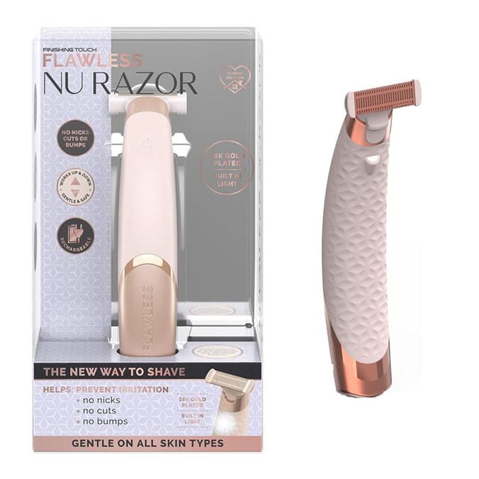 Finishing Touch Flawless Rechargeable Nu Razor Foil Lady Shaver