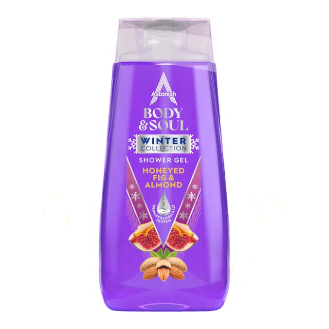 Astonish Shower Gel 400ml - Honeyed Fig & Almond 