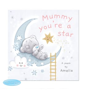 Personalised Tiny Tatty Teddy Mummy You're A Star - Poem Book