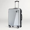 Salisburys Hard Shell Suitcase - Silver