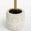 The Lifestyle Edit Harvest Pumpkin Toilet Brush