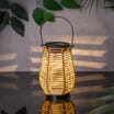 Firefly Mini Rattan Lantern Solar Light
