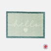 Hello Sage Door Mat 40x60