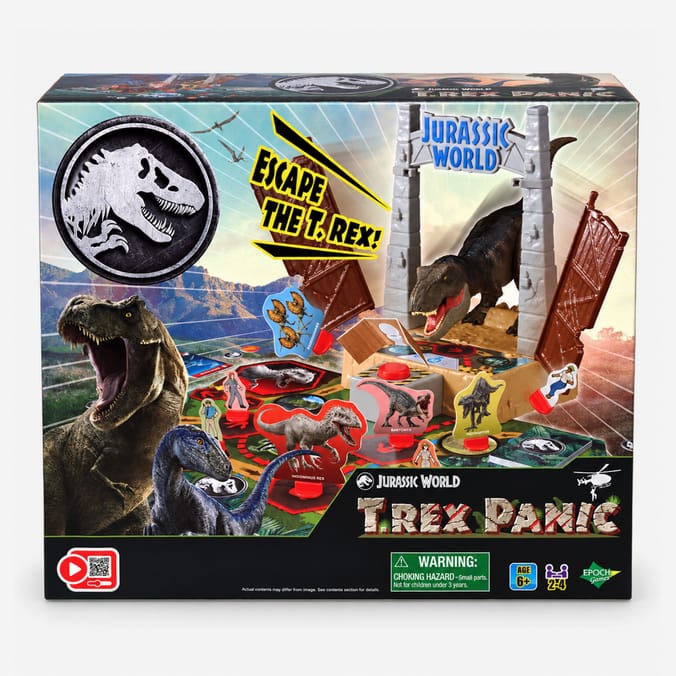 Jurassic World T-Rex Panic Game