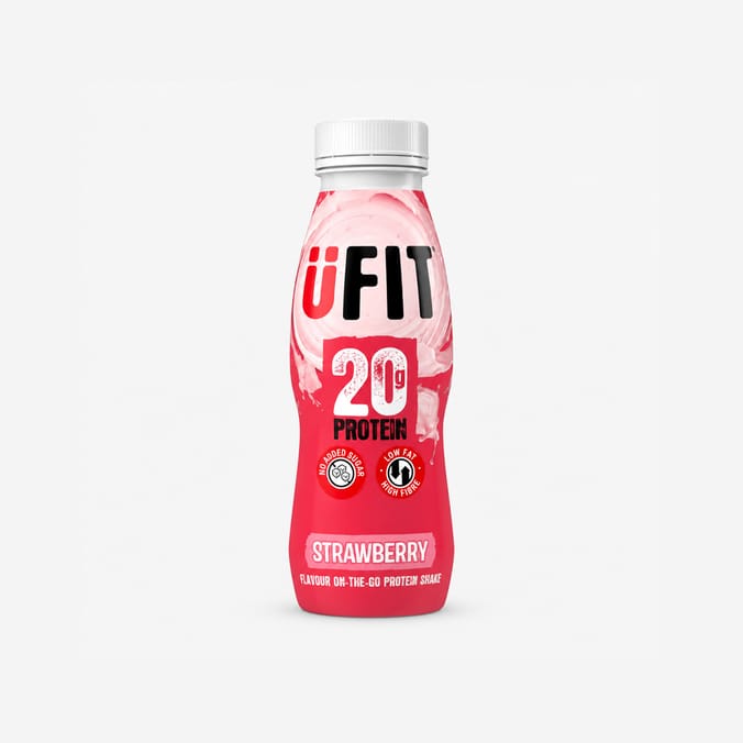 UFIT Protein Shake 250ml - Strawberry x12