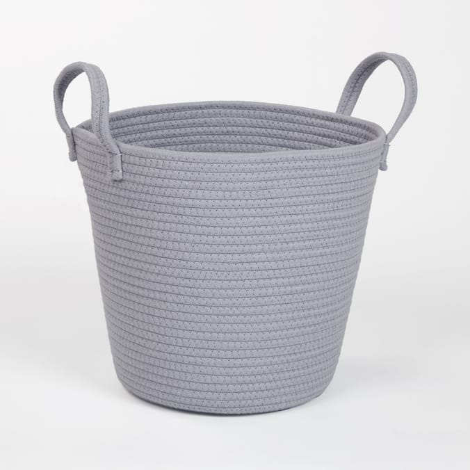 The Kids Edit Round Rope Storage Basket