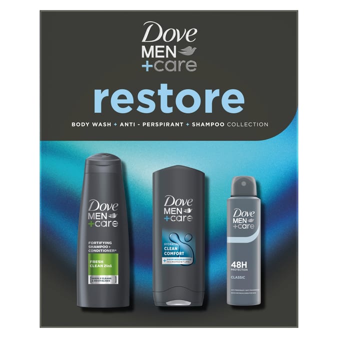 Dove Men+Care Restore Trio Gift Set