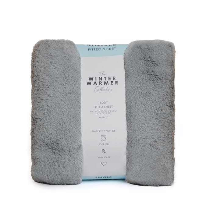 The Winter Warmer Collection Teddy Fitted Sheet