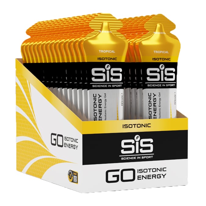 Science In Sport GO Isotonic Energy Gel 60ml - Tropical x30