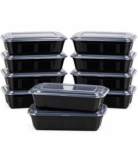 Kitchen Solutions Plastic Meal Prep Set