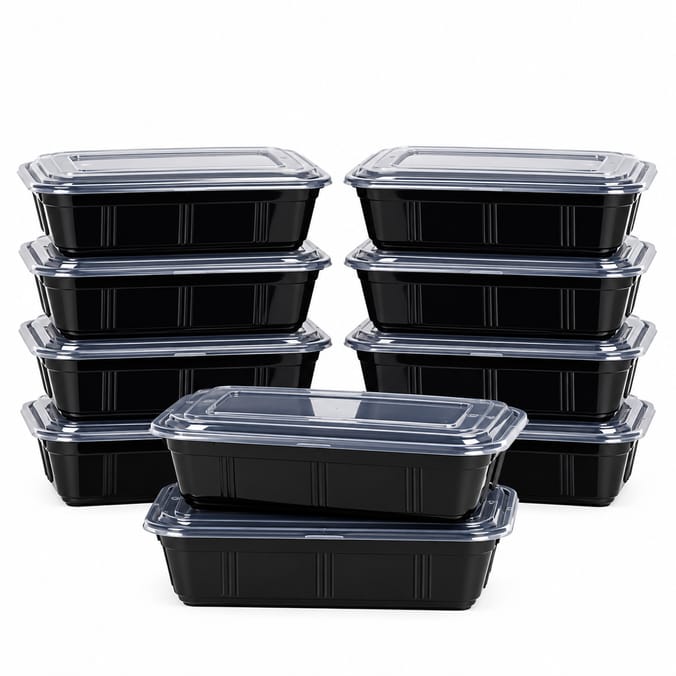 Kitchen Solutions Plastic Meal Prep Set