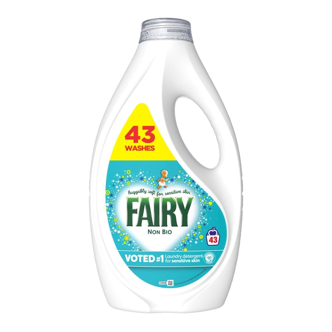 Fairy Non Bio Liquid Detergent 43 Washes 1.333 Litres - For Sensitive Skin