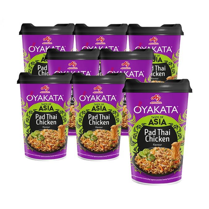 Oyakata Taste Of Asia Pad Thais Chicken 93g x8