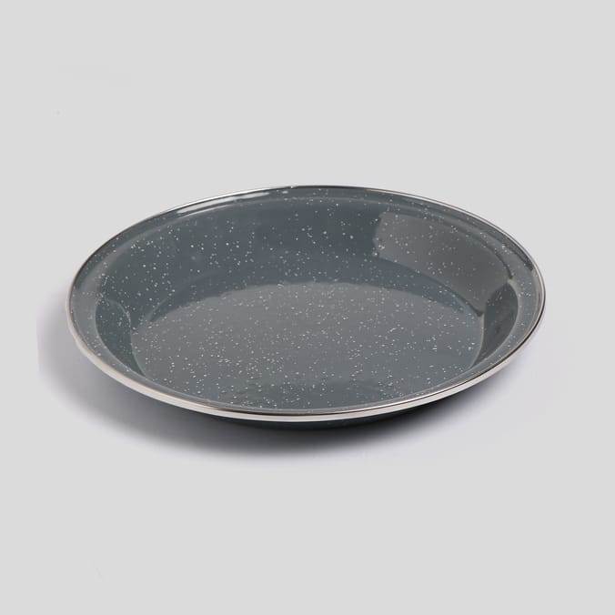 Lakescape Enamel Plate