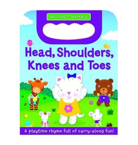 Carry Handle Rhymes Book- Head, Shoulders, Knees and Toes