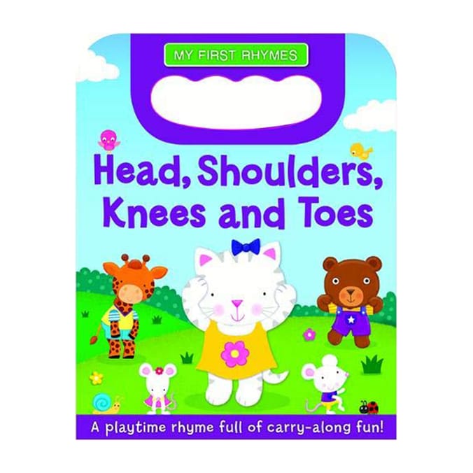 Carry Handle Rhymes Book- Head, Shoulders, Knees and Toes