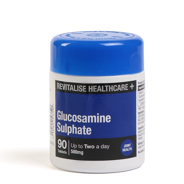 Revitalise Healthcare+ Glucosamine Sulphate Capsules 90s Home Bargains