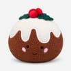 Sleigh Bells Cushion - Christmas Pudding