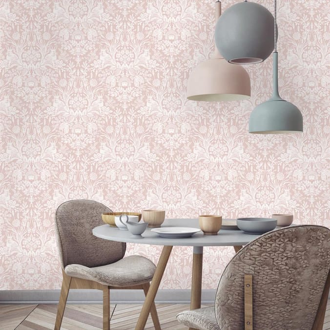 Harlen Wallpaper 90161 - Coral