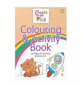 Create And Play Colouring & Activity Book