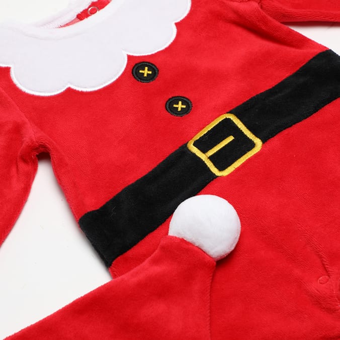 Festive Fun Baby Fleece Santa Set