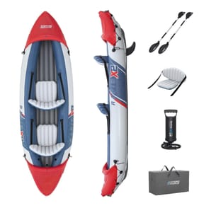 Hydro-force 2 Person Inflatable Kayak Set - Rapid X2