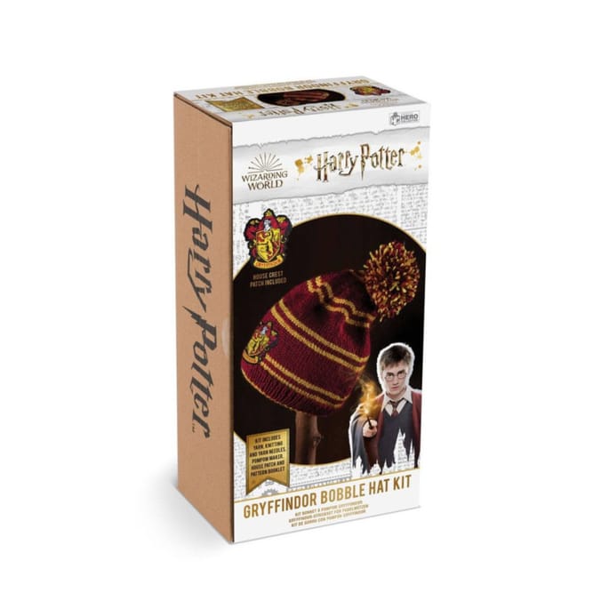 Harry Potter Gryffindor Bobble Hat Kit