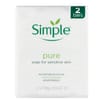 Simple Pure Soap for Sensitive Skin 2 Pack