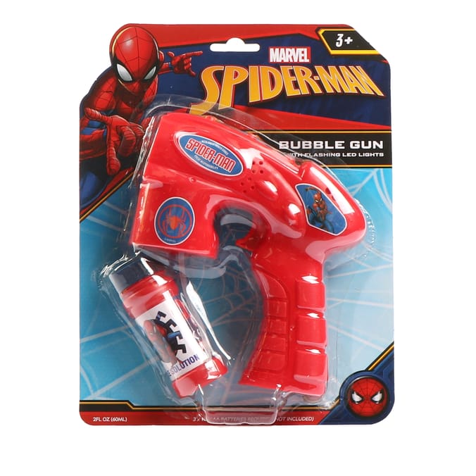 Marvel Spider-Man Bubble Gun
