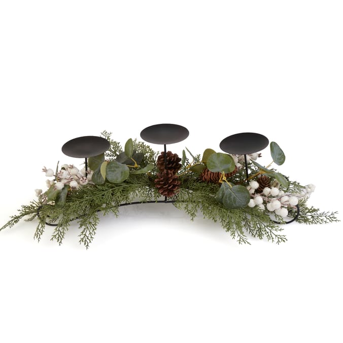 Festive Feeling Berry Table Candle Holder