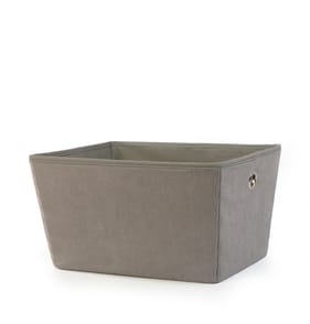 Home Collections Storage Basket Cord - Grey