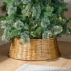 Festive Feeling Wicker Tree Skirt