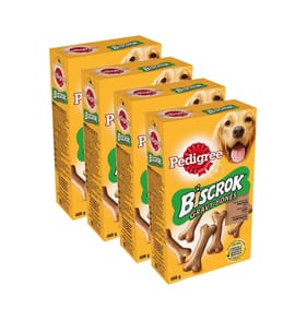 Pedigree Biscrok Gravy Bones Original 400g x4