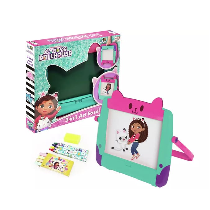 Gabby's Dollhouse 3 In 1 Art Easel
