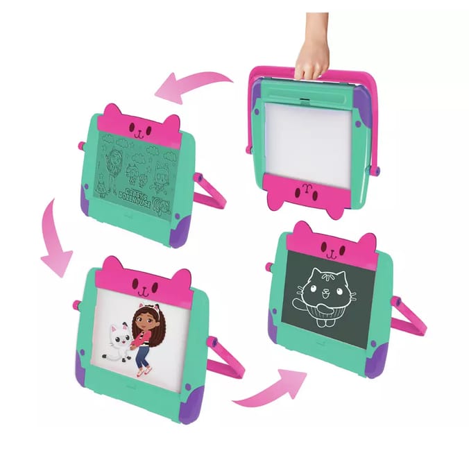 Gabby s Dollhouse 3 In 1 Art Easel Home Bargains