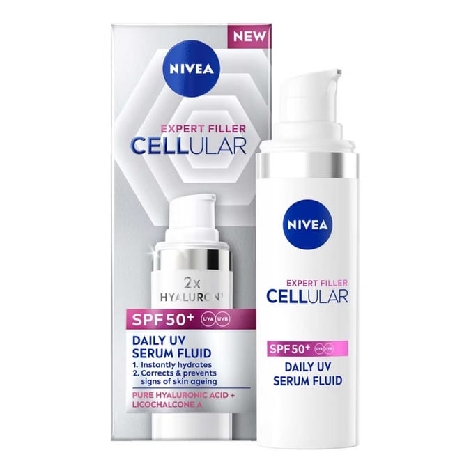 Nivea Expert Filler Cellular Daily UV Serum Fluid SPF 50+
