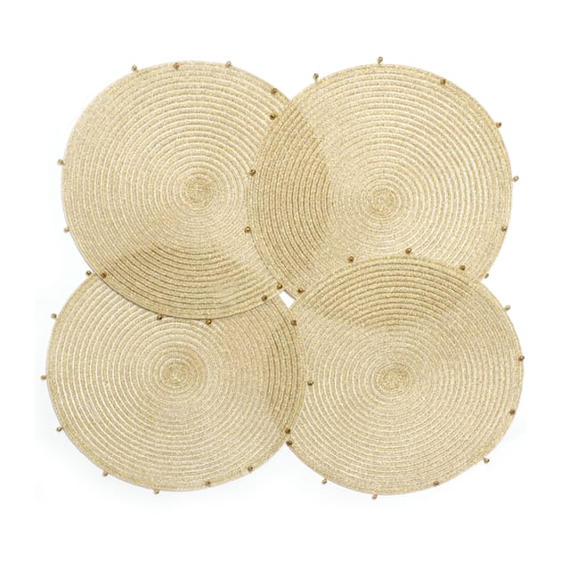 Home Collections Pack Of 4 Bell Placemats Home Bargains