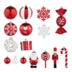 Winter Charm Bauble Set 50 Pack