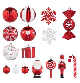 Winter Charm Bauble Set 50 Pack