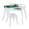 Liberty House Toys White Writing Multi-Purpose Table and Chair Set