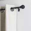 Home Collections Extendable Curtain Pole 120-210cm - Black