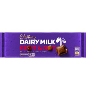 Cadbury Dairy Milk Fruit And Nut Chocolate 280g