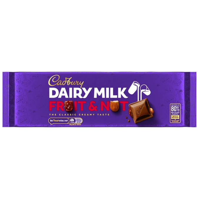 Cadbury Dairy Milk Fruit And Nut Chocolate 280g