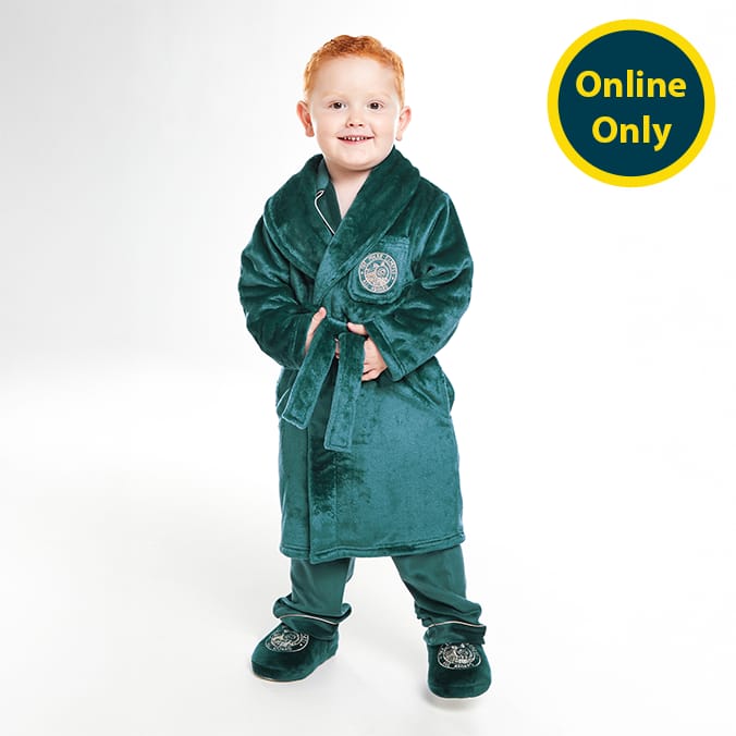 The Polar Express Younger Kids Dressing Gown Green
