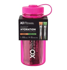 XO Fitness Daily Hydration Bottle Kit - Pink