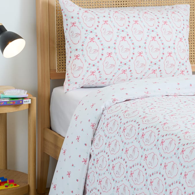 The Kids Edit Swan Duvet Set