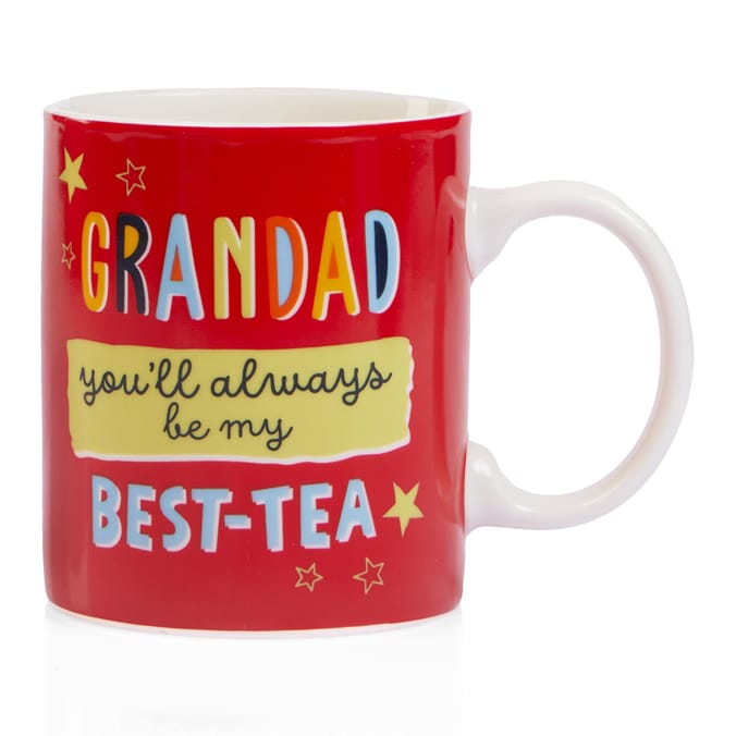 Dad You're A Legend - Grandad You'll Always Be My Best-Tea Mug