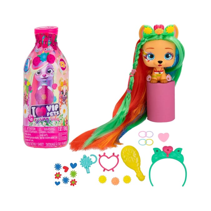 VIP Pets Collectible Puppy - Spring Vibes Series 4 